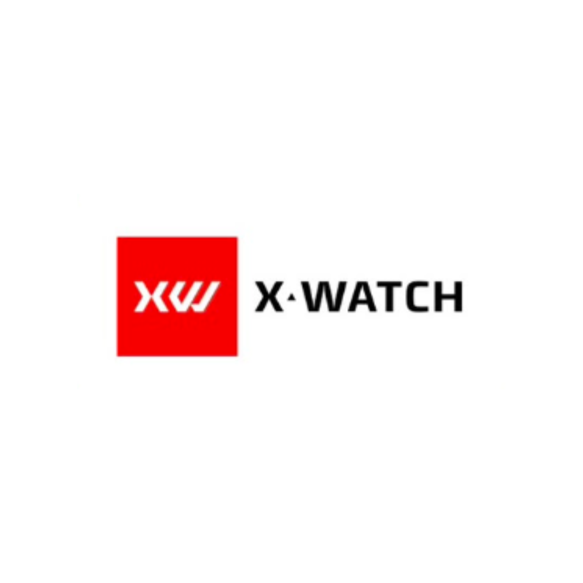 Logo da marca X-Watch disponível na May Ótica e Joalheria em Joinville