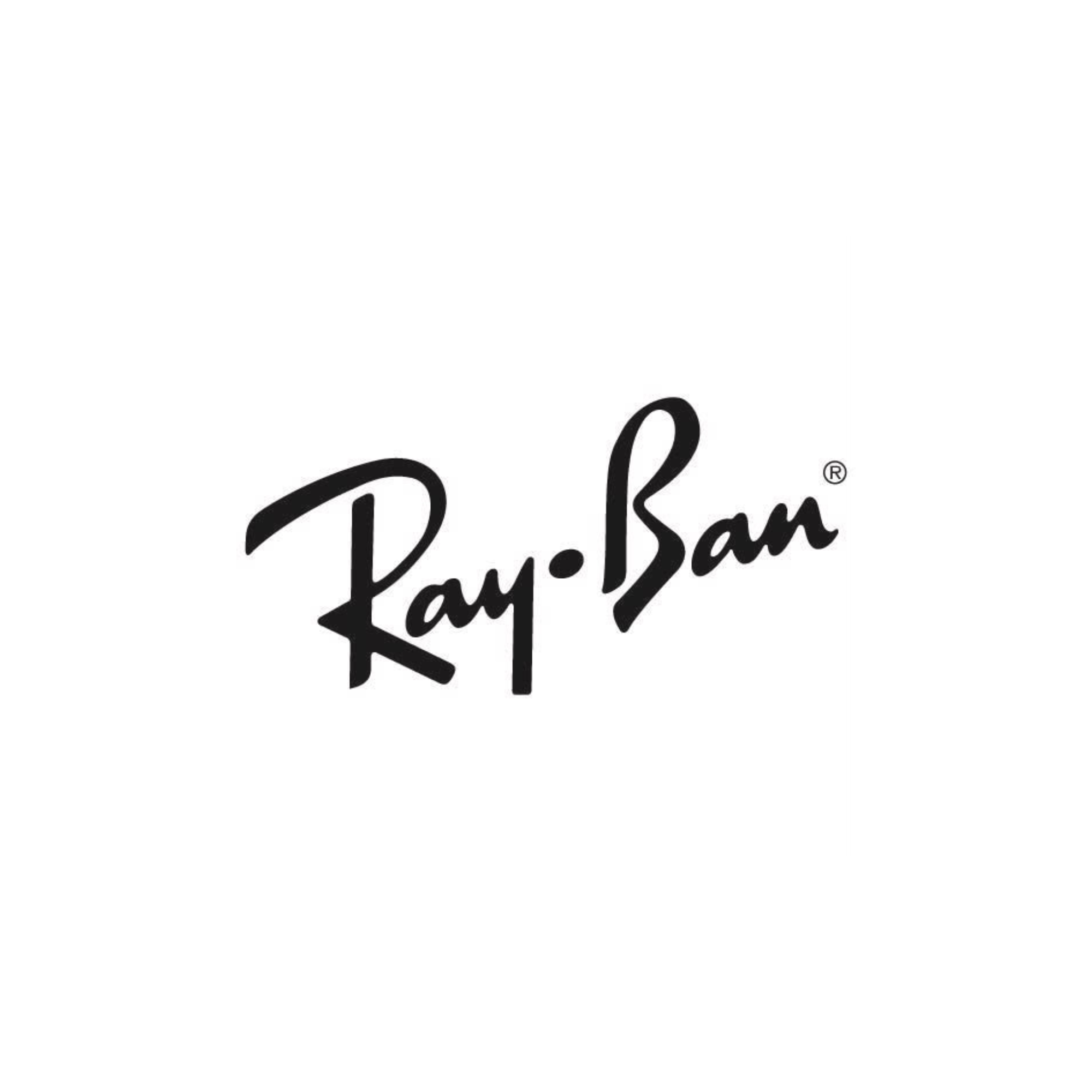 Logo da marca Ray-Ban disponível na May Ótica e Joalheria em Joinville