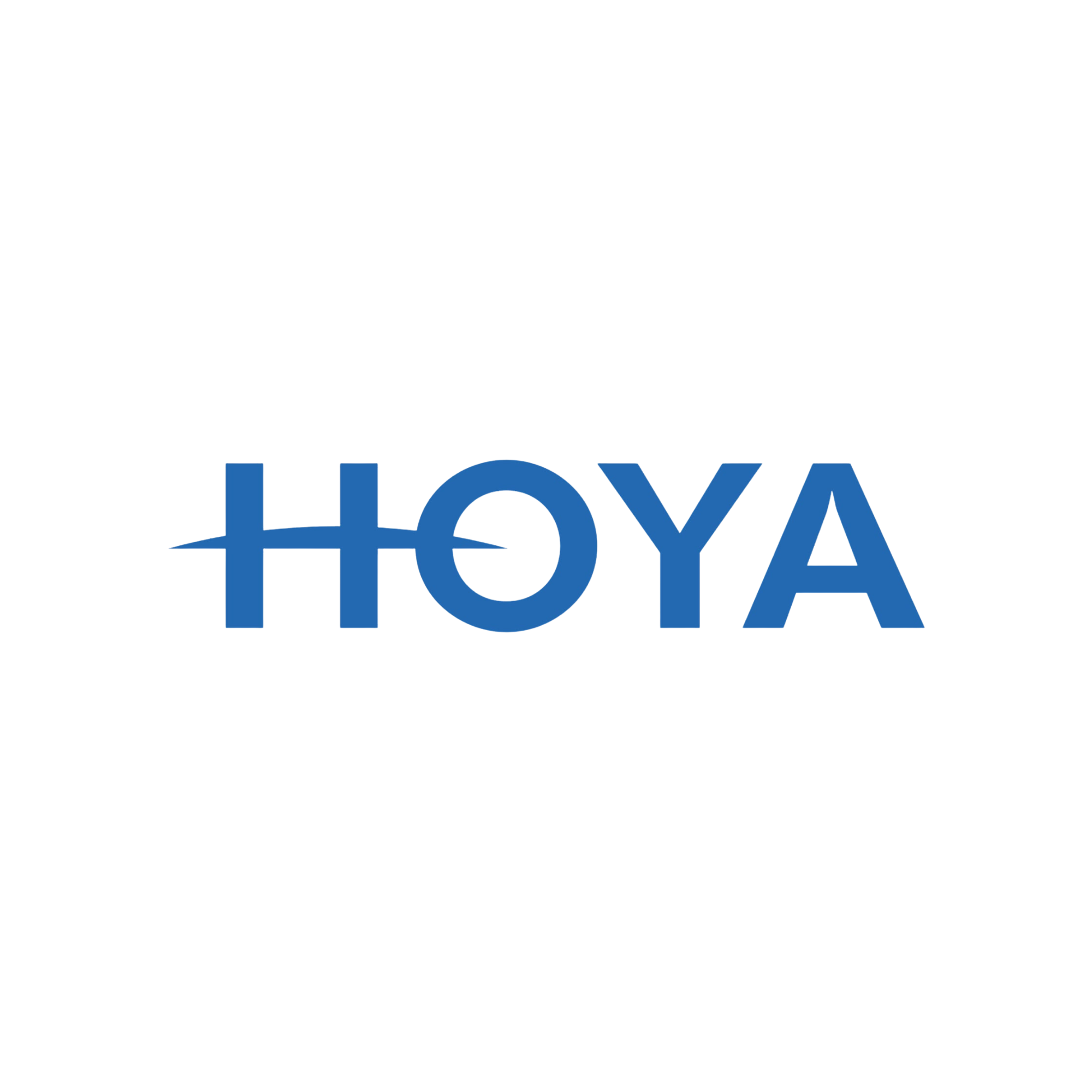 Logo da marca Hoya disponível na May Ótica e Joalheria em Joinville