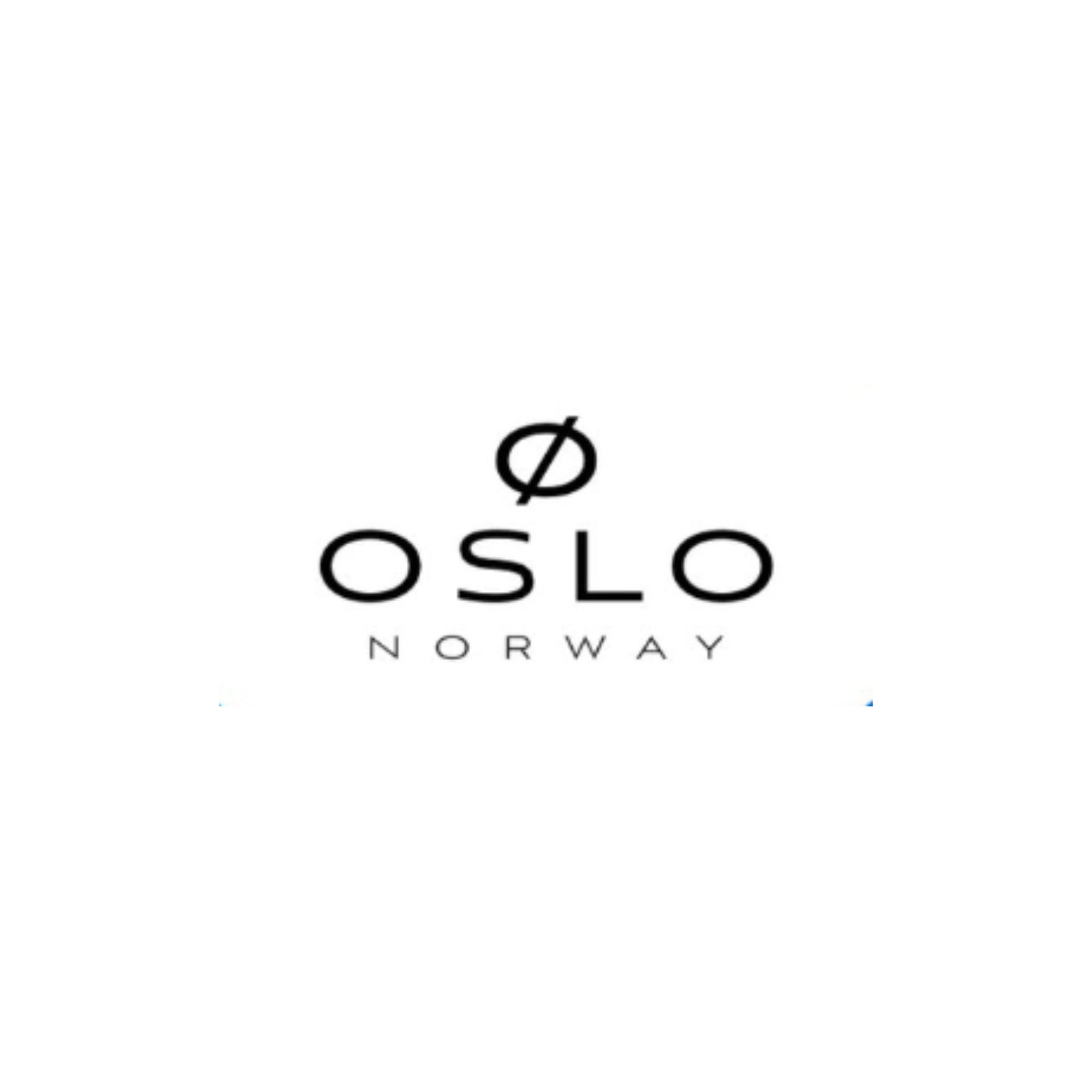 Logo da marca Oslo Norway disponível na May Ótica e Joalheria em Joinville